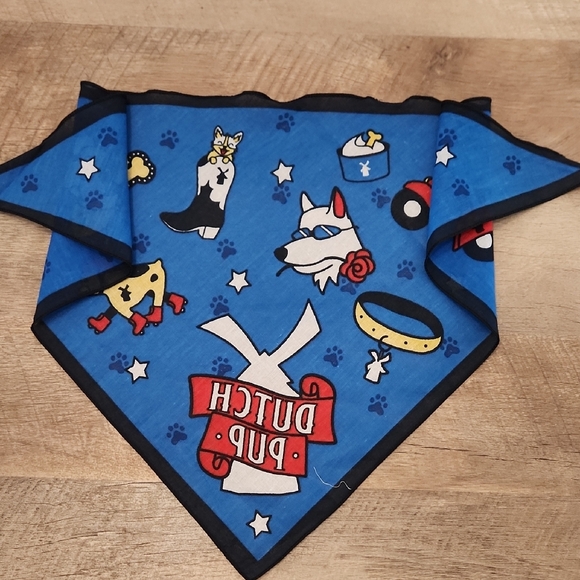 Blue Dog Bandana - Picture 2 of 2
